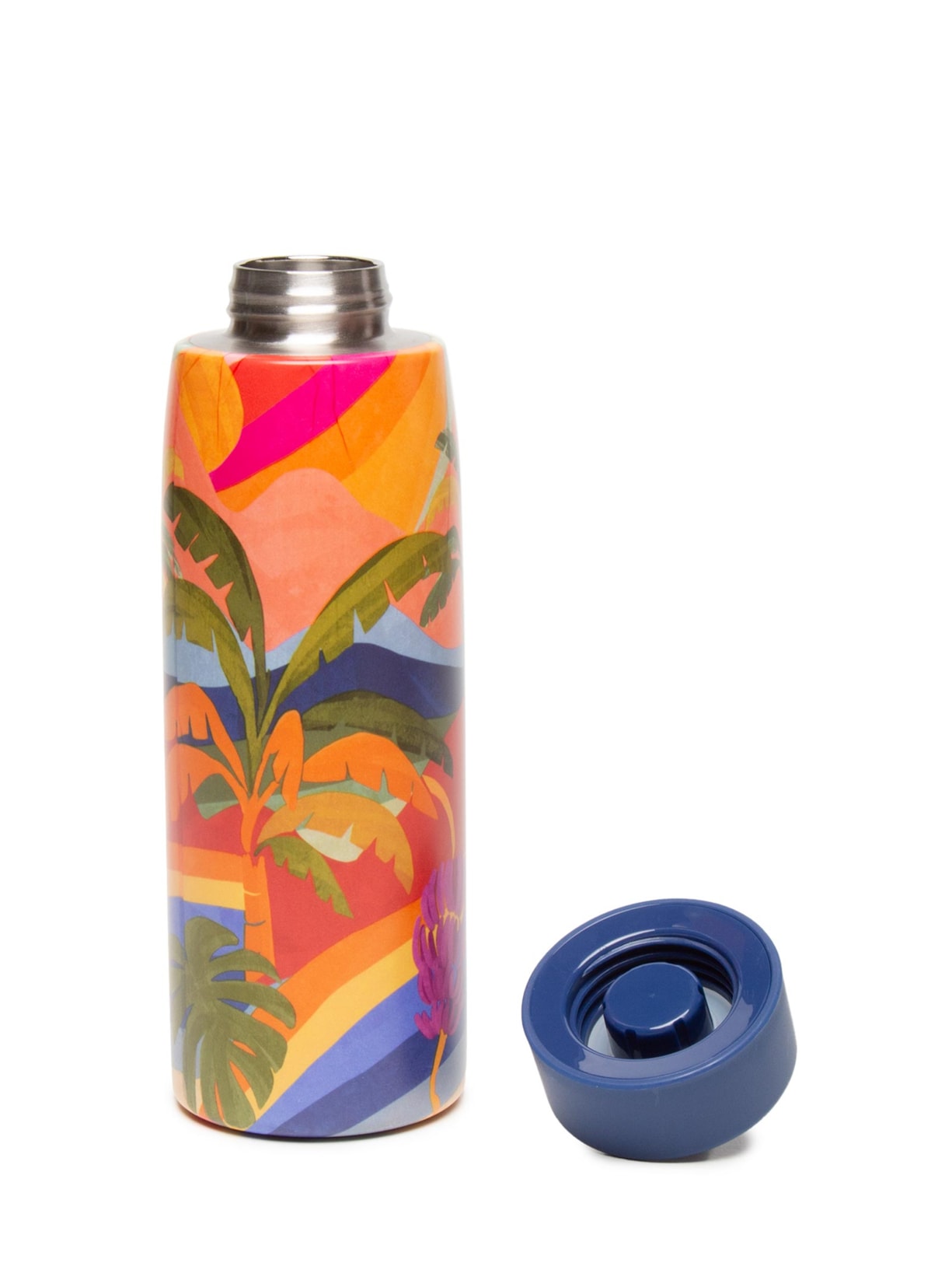 Garrafa Que Sede 500ML Brasil De Cor Rosa Farm Etc