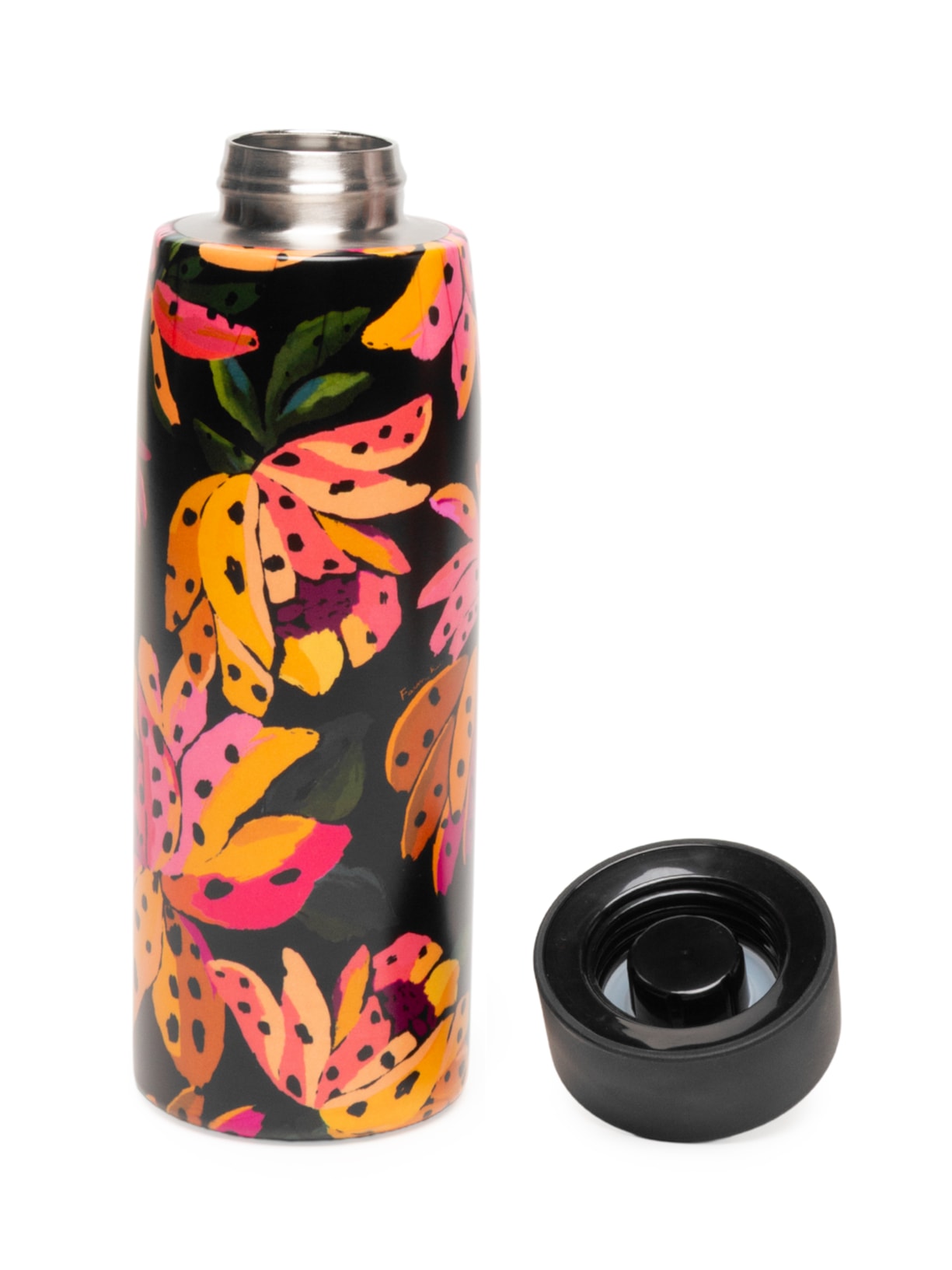 Garrafa Que Sede 500ML Flor De Banana Preto Farm Etc