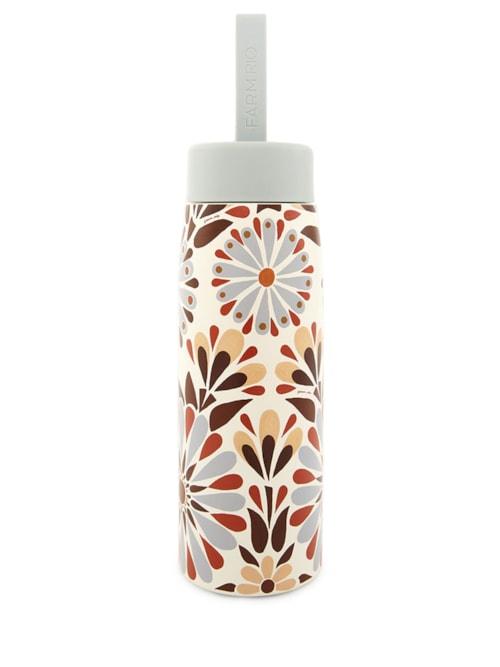 Garrafa Que Sede 500ML Florejo - Branco