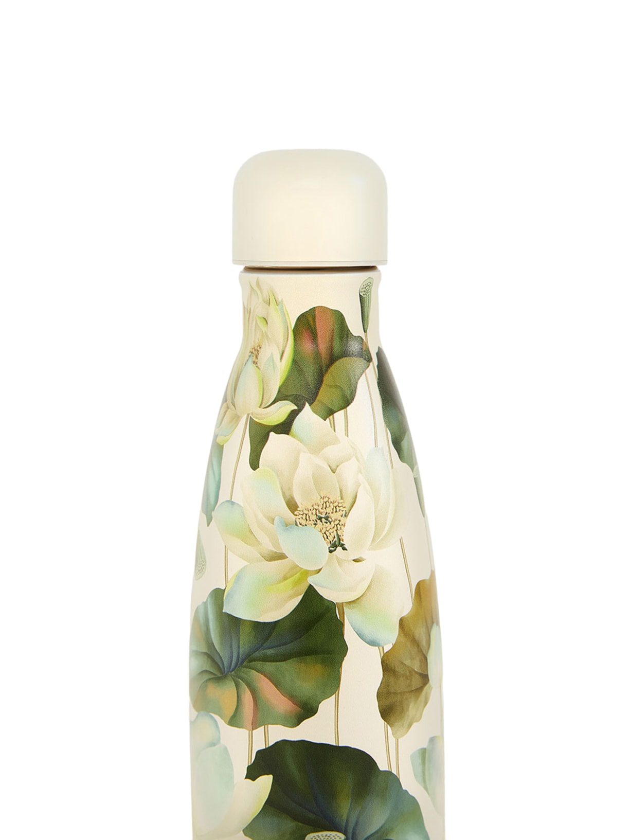 Garrafa Que Sede 500ML Lago De Lotus Bege Farm Etc