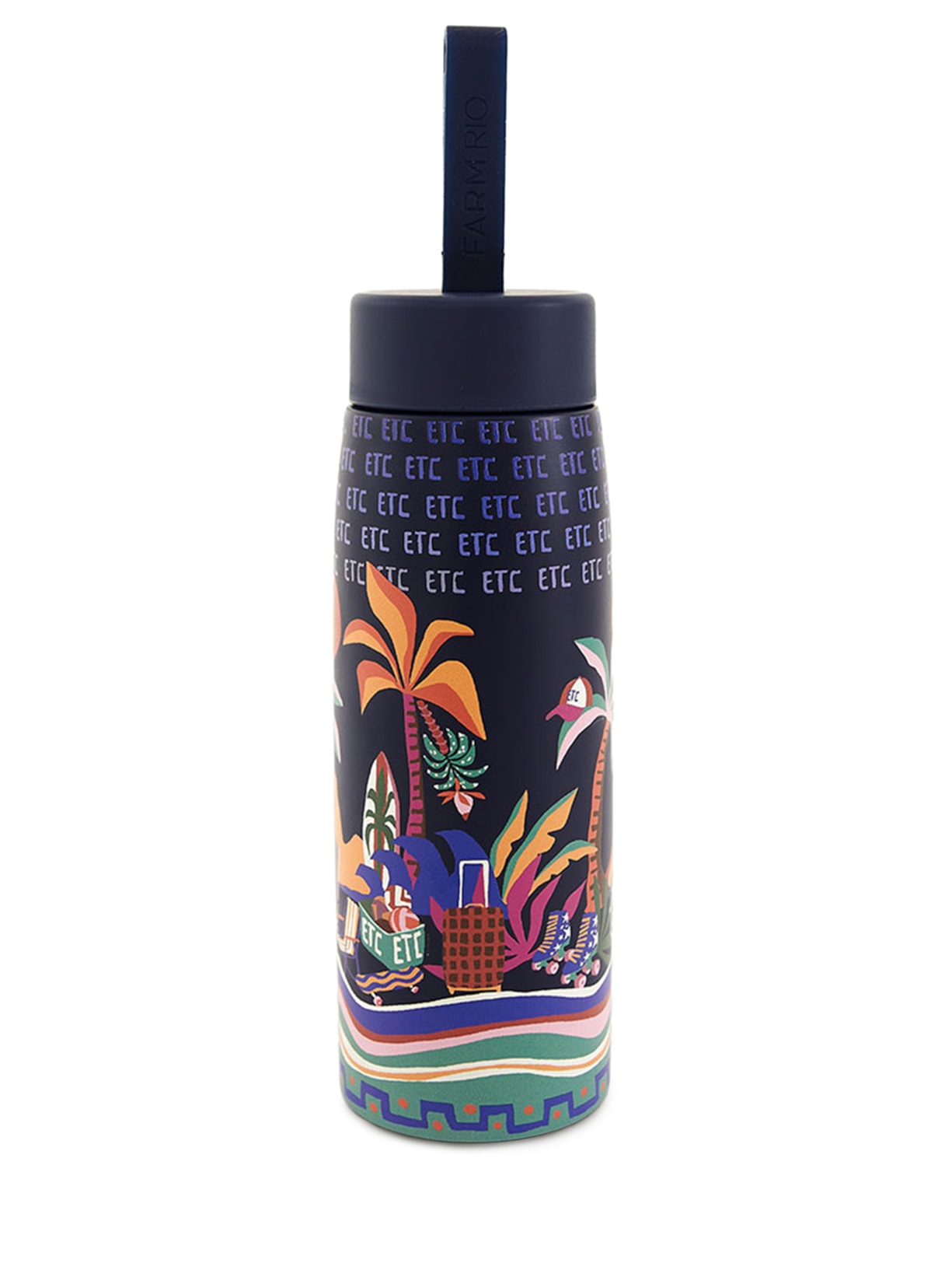Garrafa Que Sede 500ML Mundo Az - Azul