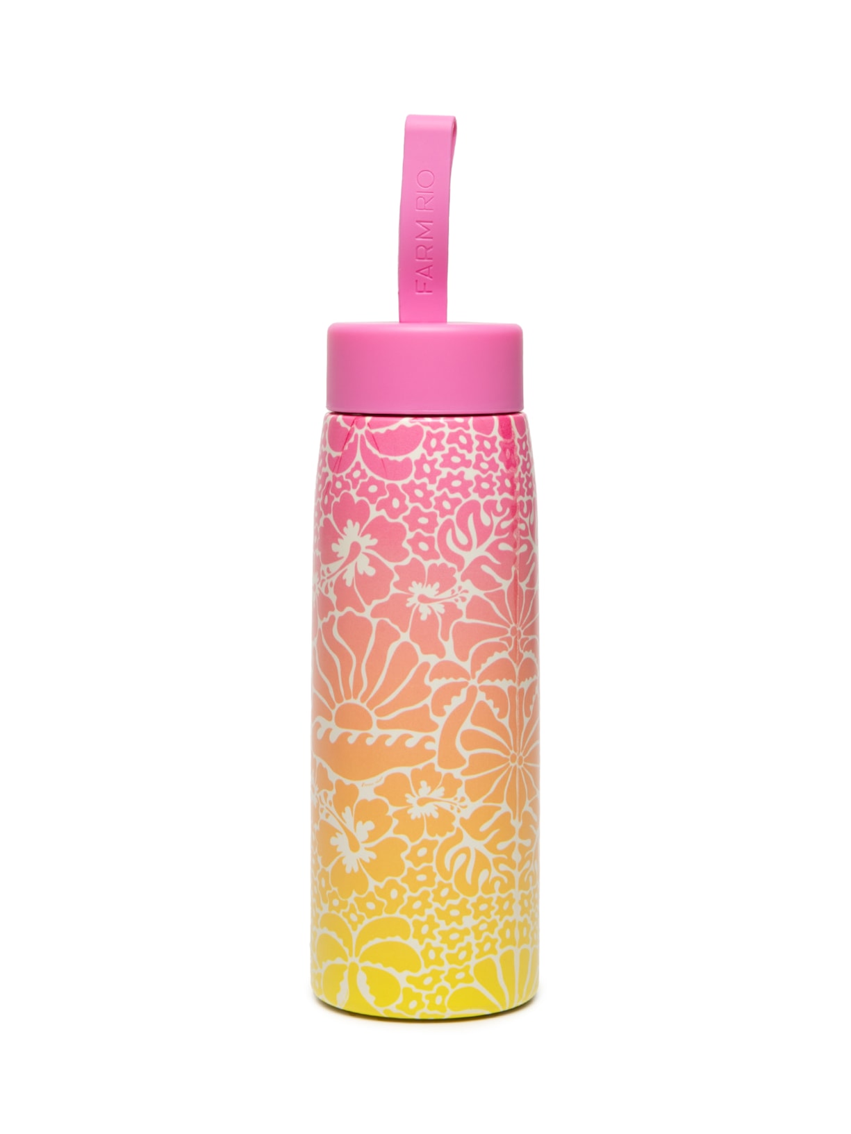 Garrafa Que Sede 500ML Sunset Yoga Rosa Farm Etc