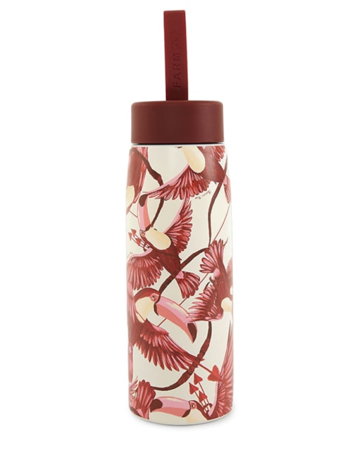 Garrafa Que Sede 500ML Tucano Cupido - Vermelho