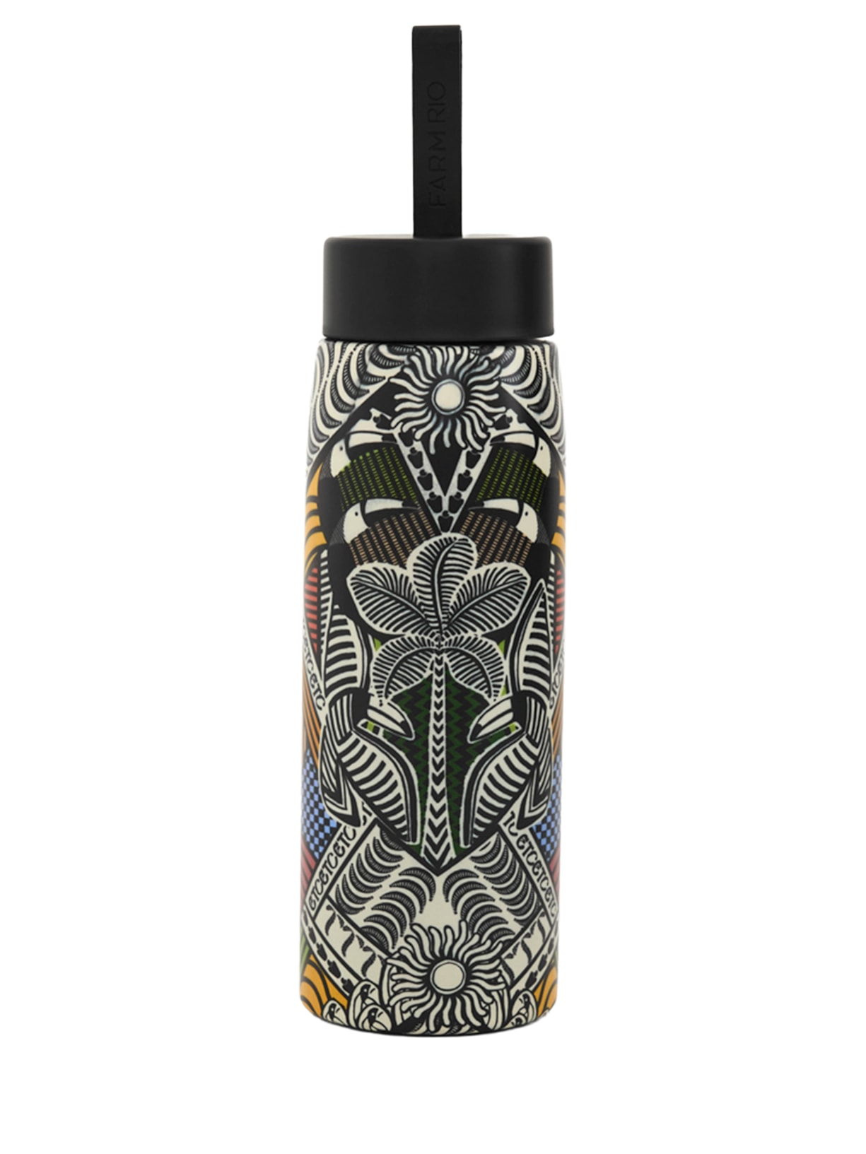 Garrafa Que Sede 750ML Coqueiro - Preto