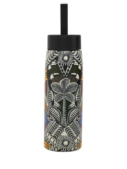 Garrafa Que Sede 750ML Coqueiro - Preto