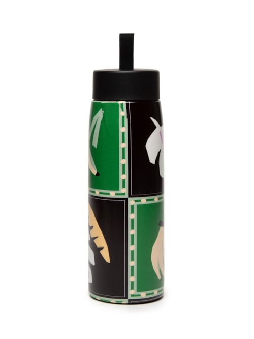 Garrafa Que Sede 750ML Lenço Brasil - Verde