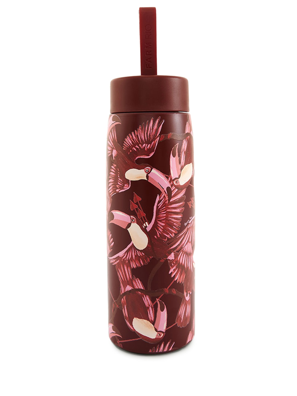 Garrafa Que Sede 750ML Tucano Cupido - Vermelho