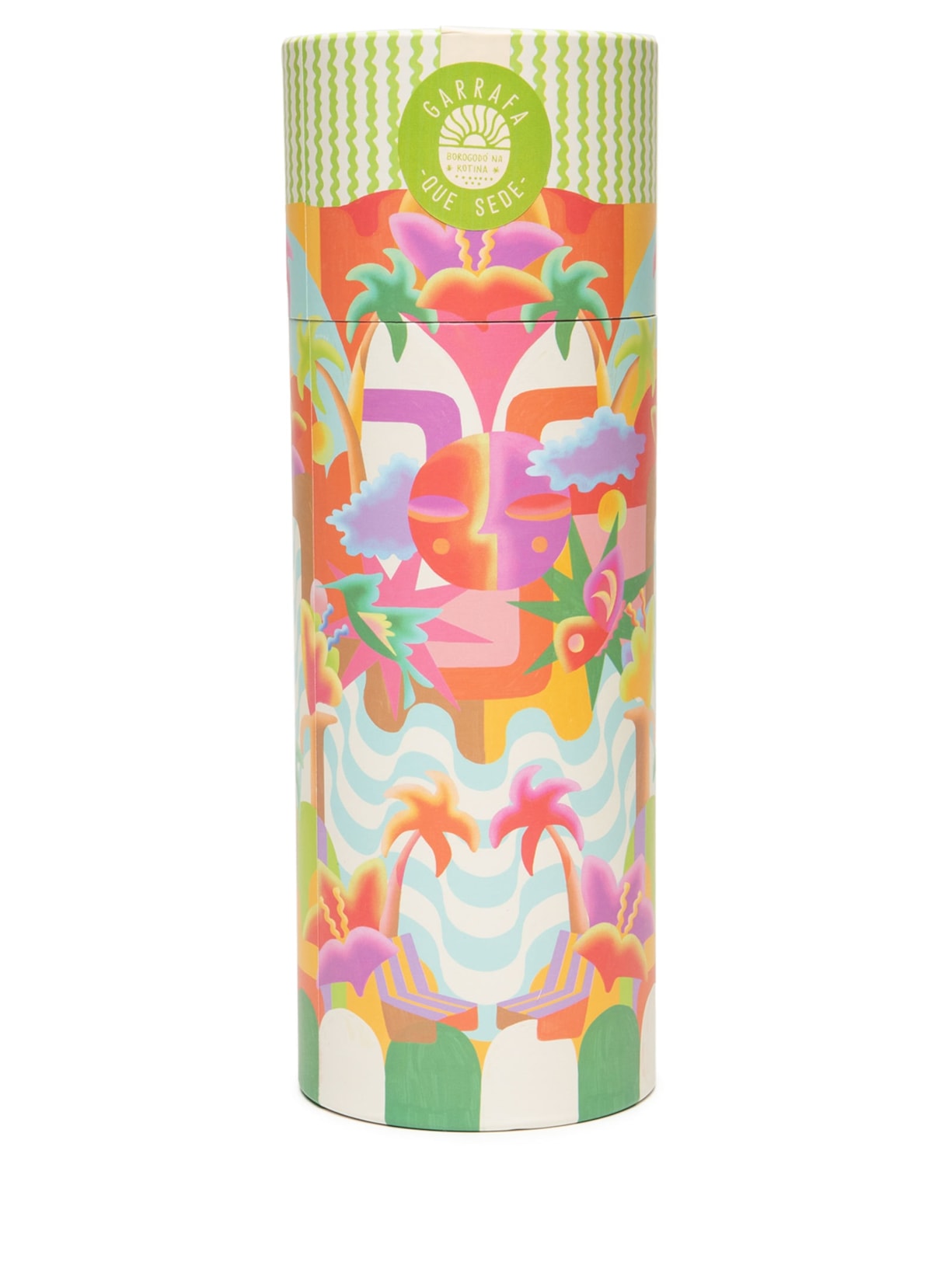 Garrafa Que Sede Diazao 750 ML Laranja Farm Etc