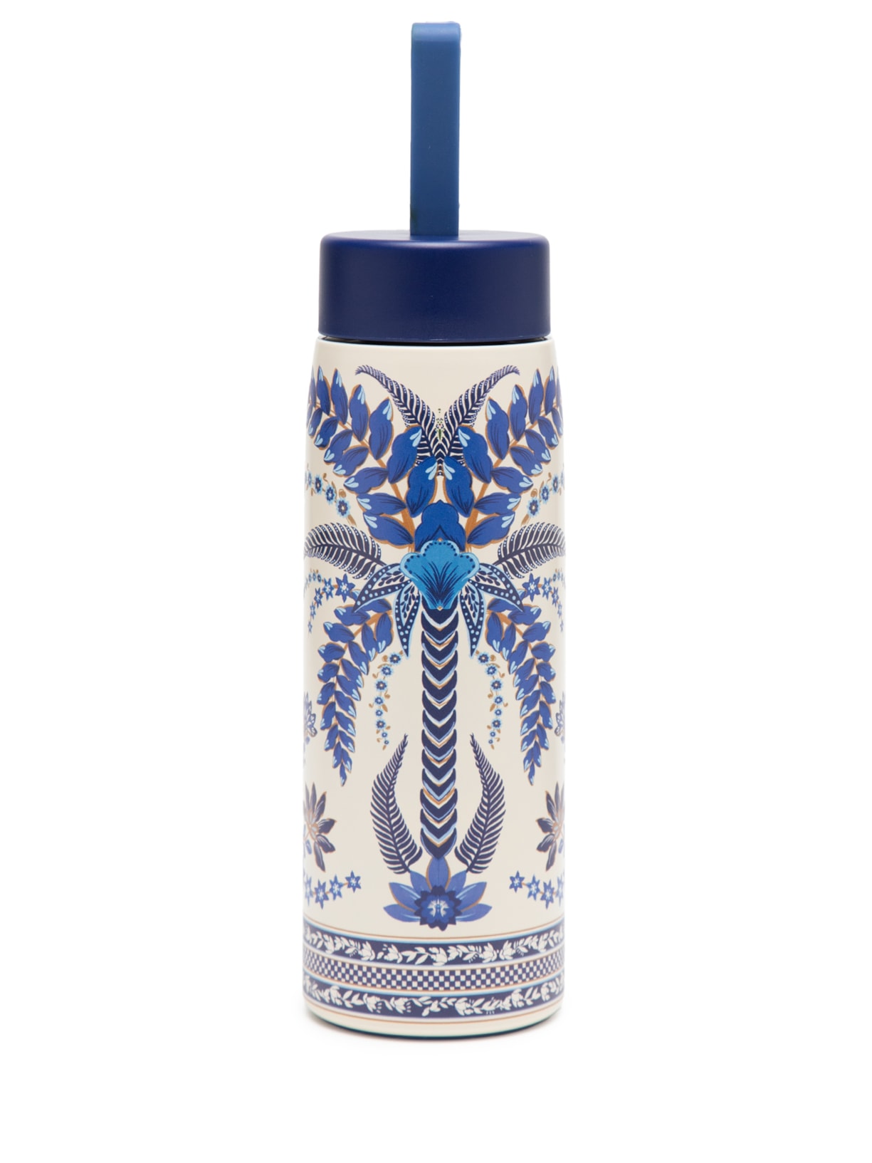 Garrafa Que Sede Encanto Tropical 750 ML - Azul