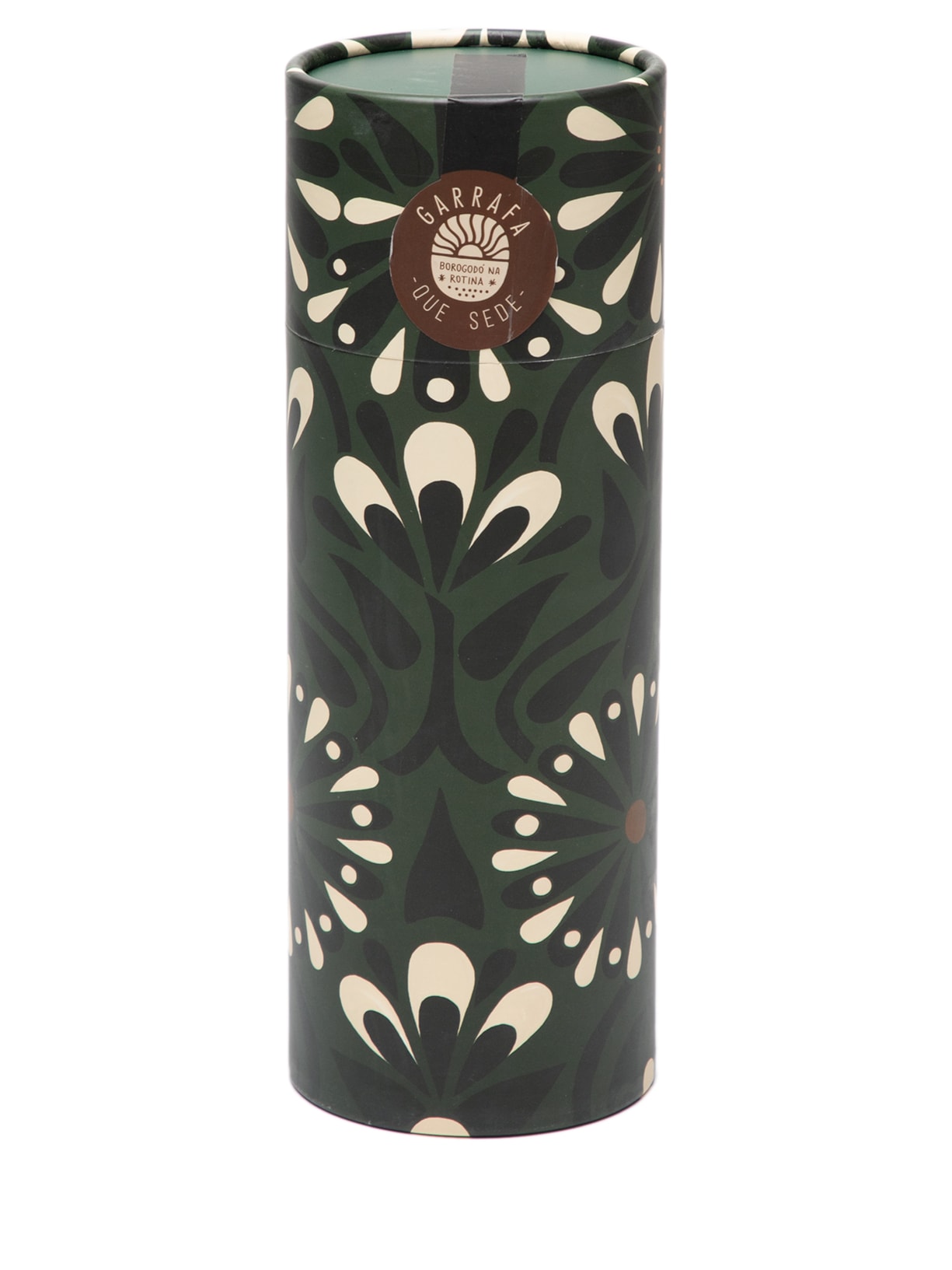 Garrafa Que Sede Florejo 500ml Verde  Farm Etc