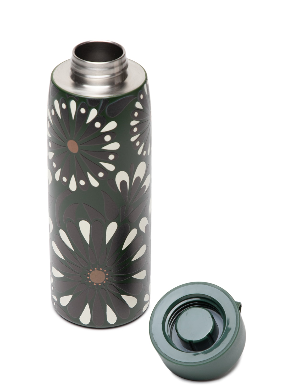 Garrafa Que Sede Florejo 500ml Verde  Farm Etc