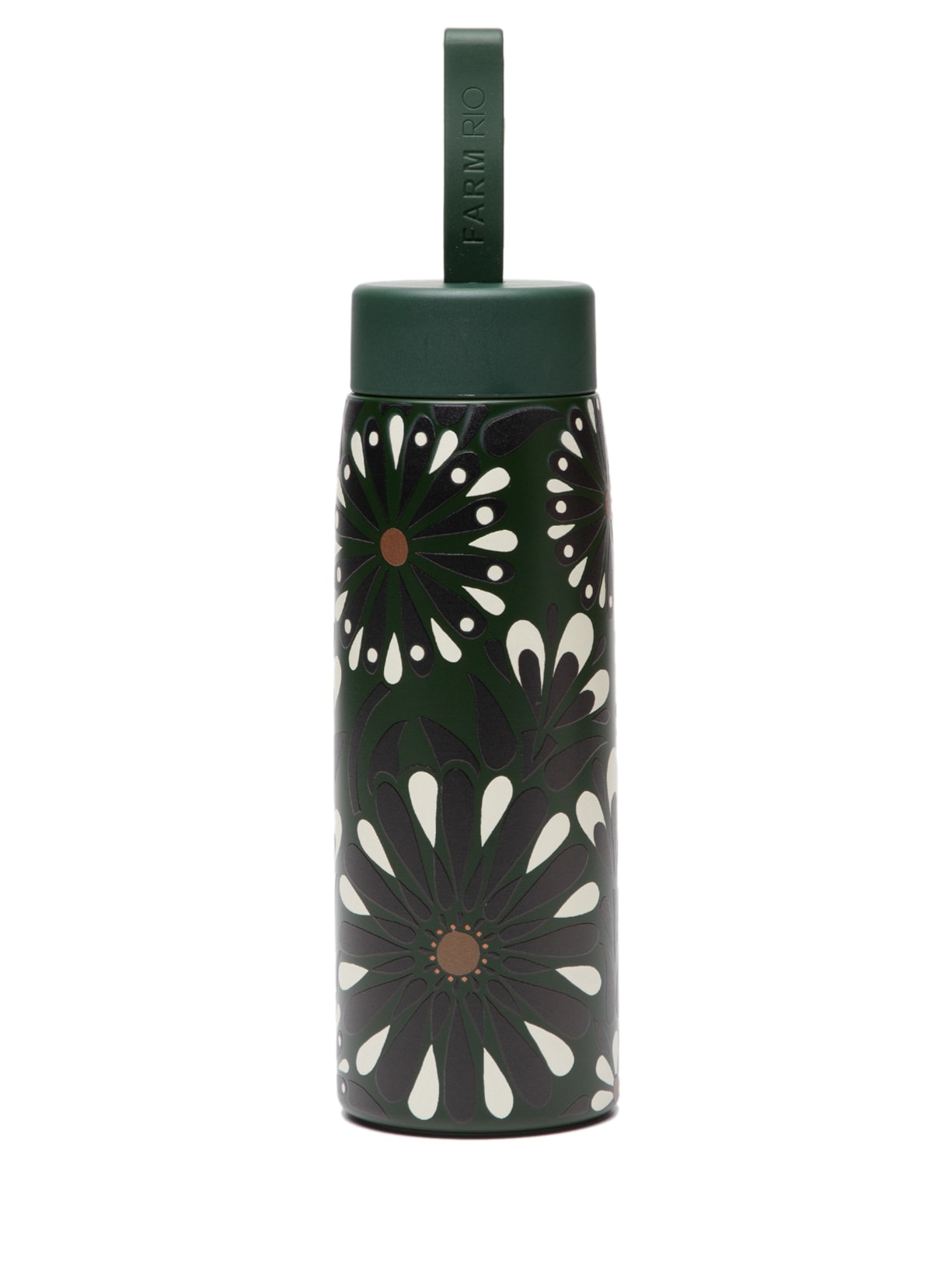 Garrafa Que Sede Florejo 500ml Verde  Farm Etc