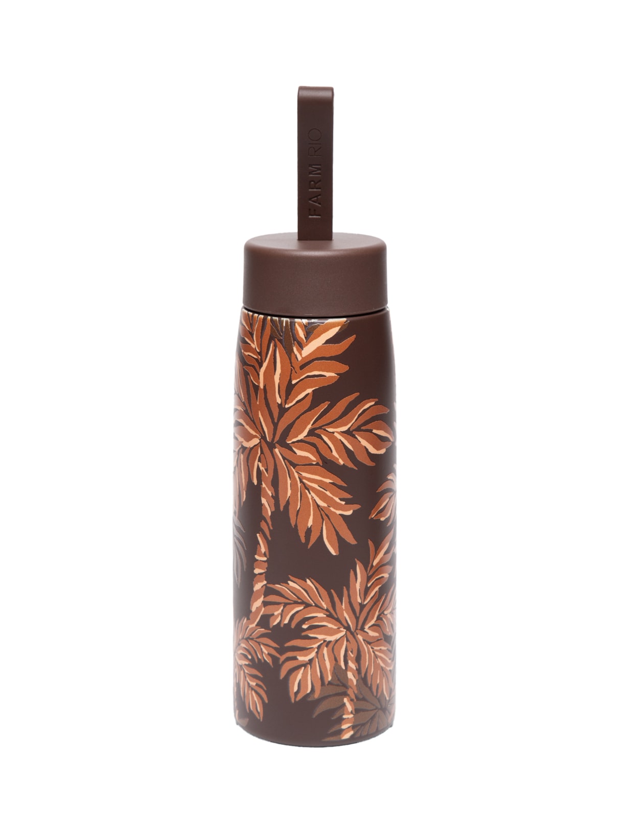 Garrafa Que Sede Olhar Na Floresta 500ml Marrom  Farm Etc