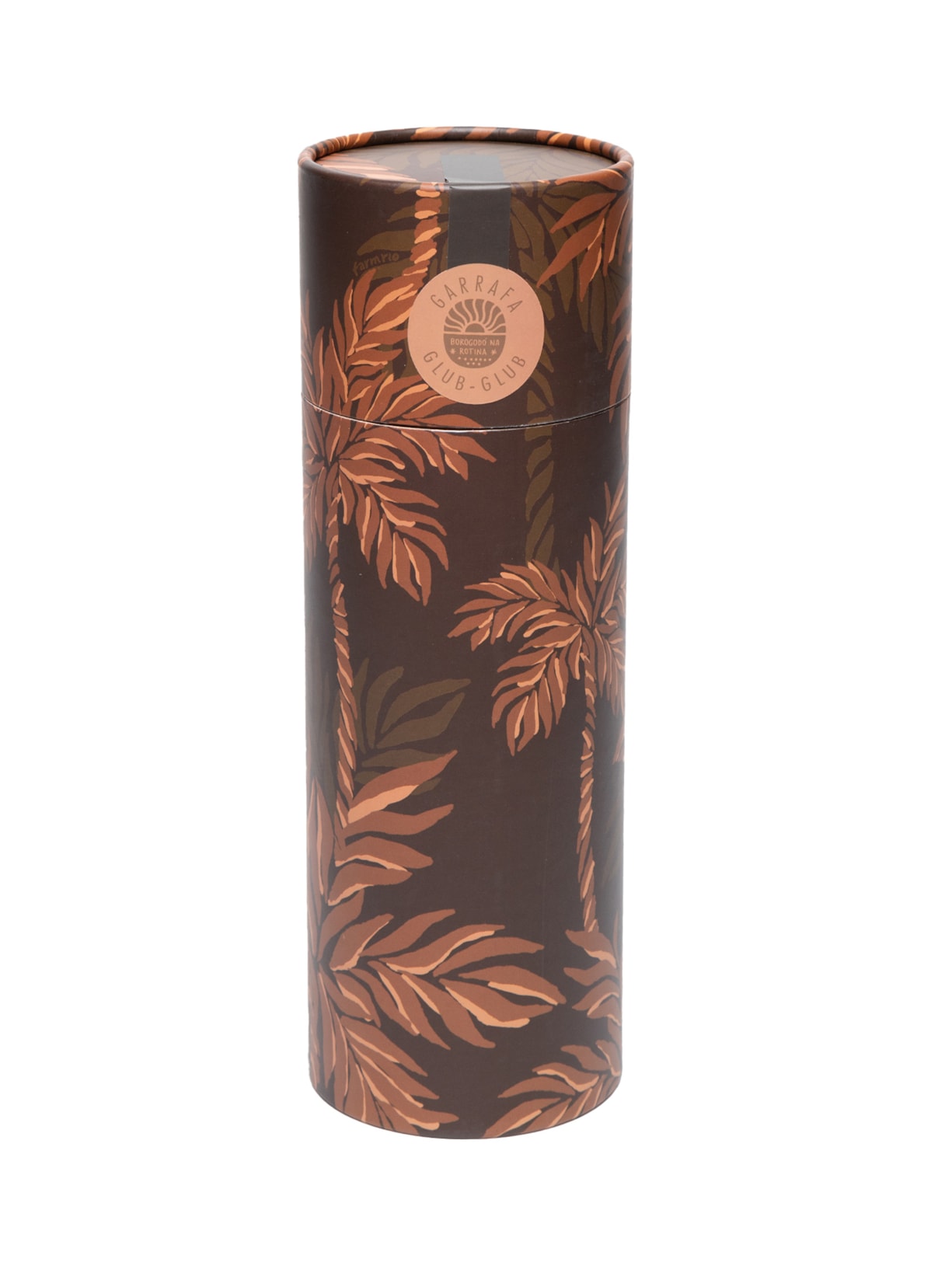 Garrafa Que Sede Olhar Na Floresta 750mL - Marrom