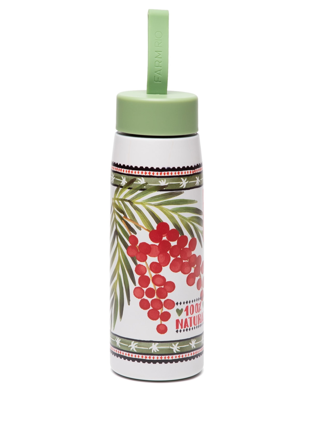 Garrafa Que Sede Revoada Tropical 500ml - Verde