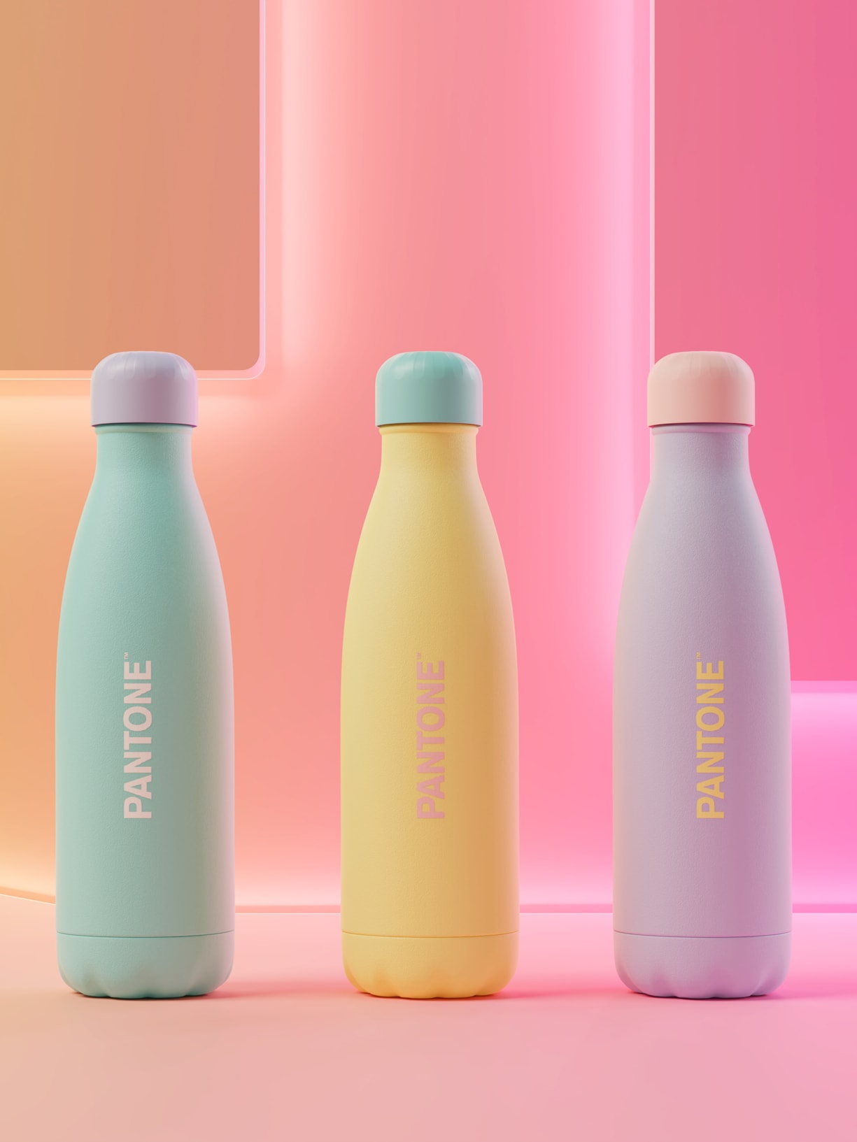 Garrafa Solid Em Aço Inox 500 ml Lilás Kouda