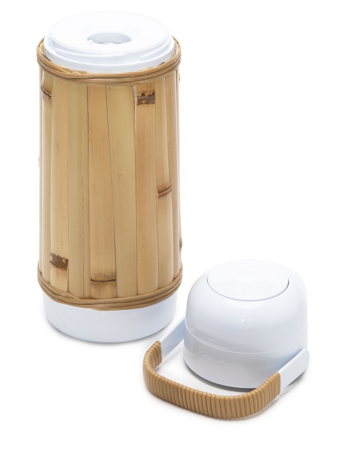 Garrafa Térmica 1L Bambu Bege '2Home