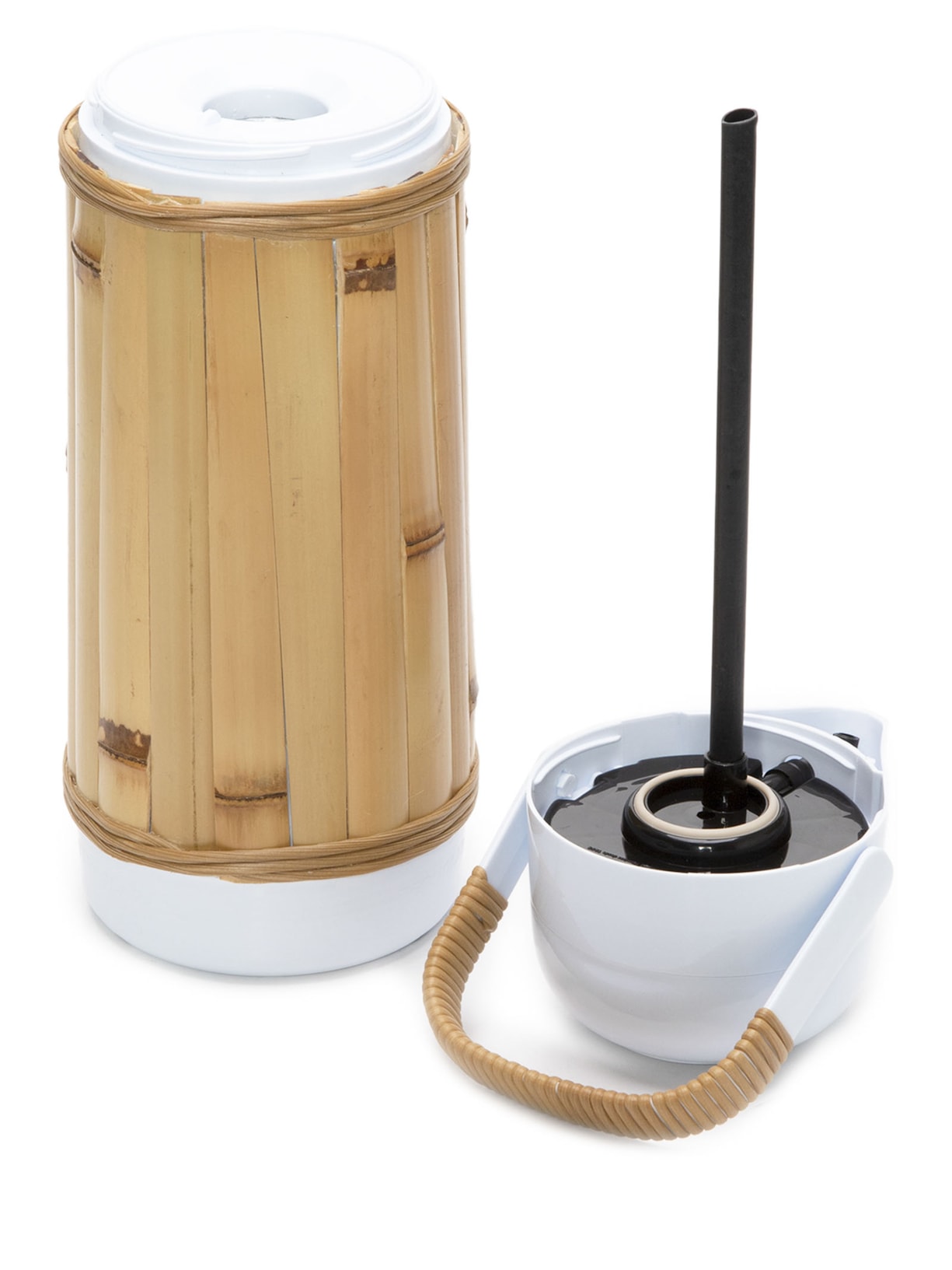 Garrafa Térmica 1L Bambu Bege '2Home