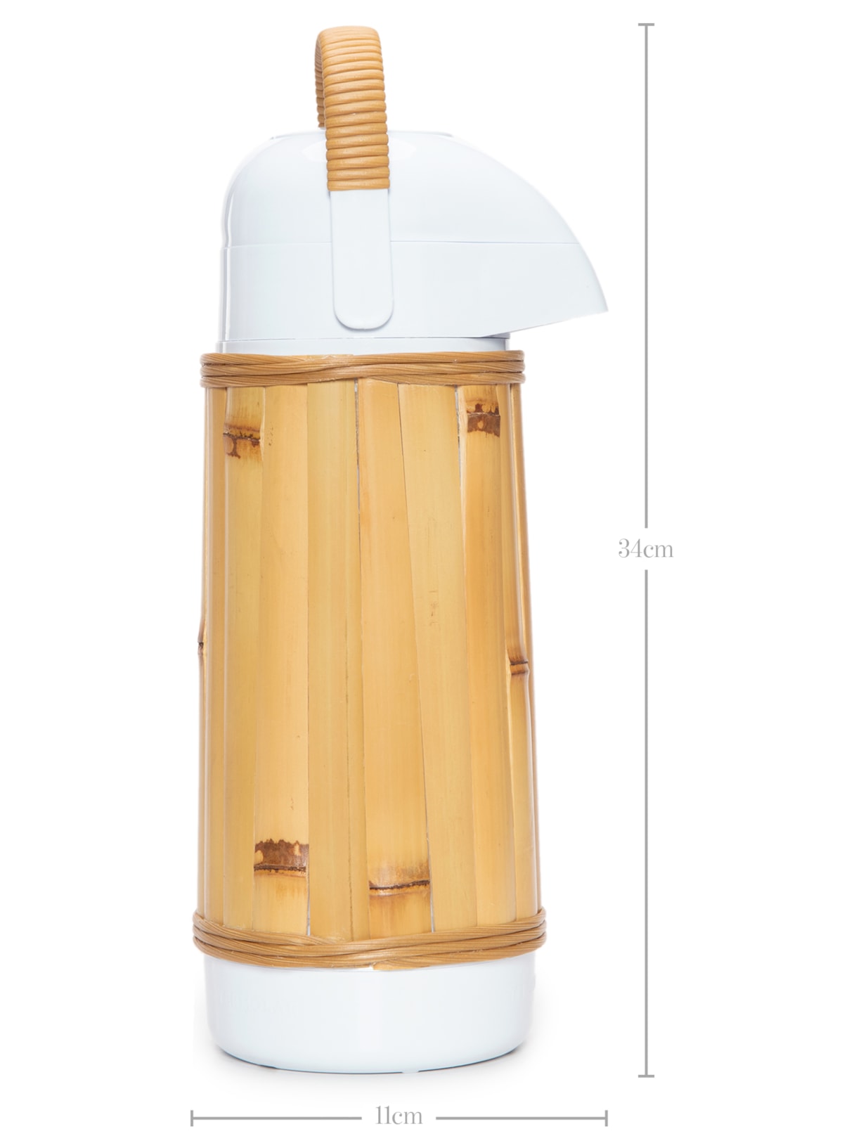 Garrafa Térmica 1L Bambu Bege '2Home