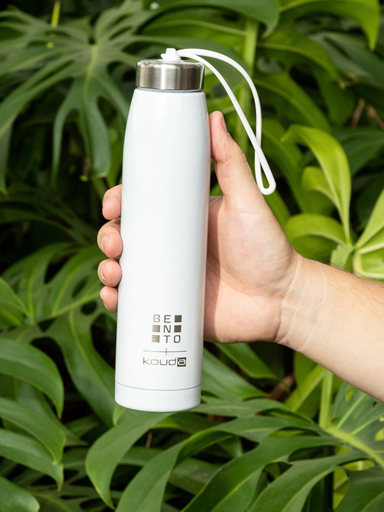 Garrafa Térmica 500ml Bento Go! Branco Kouda