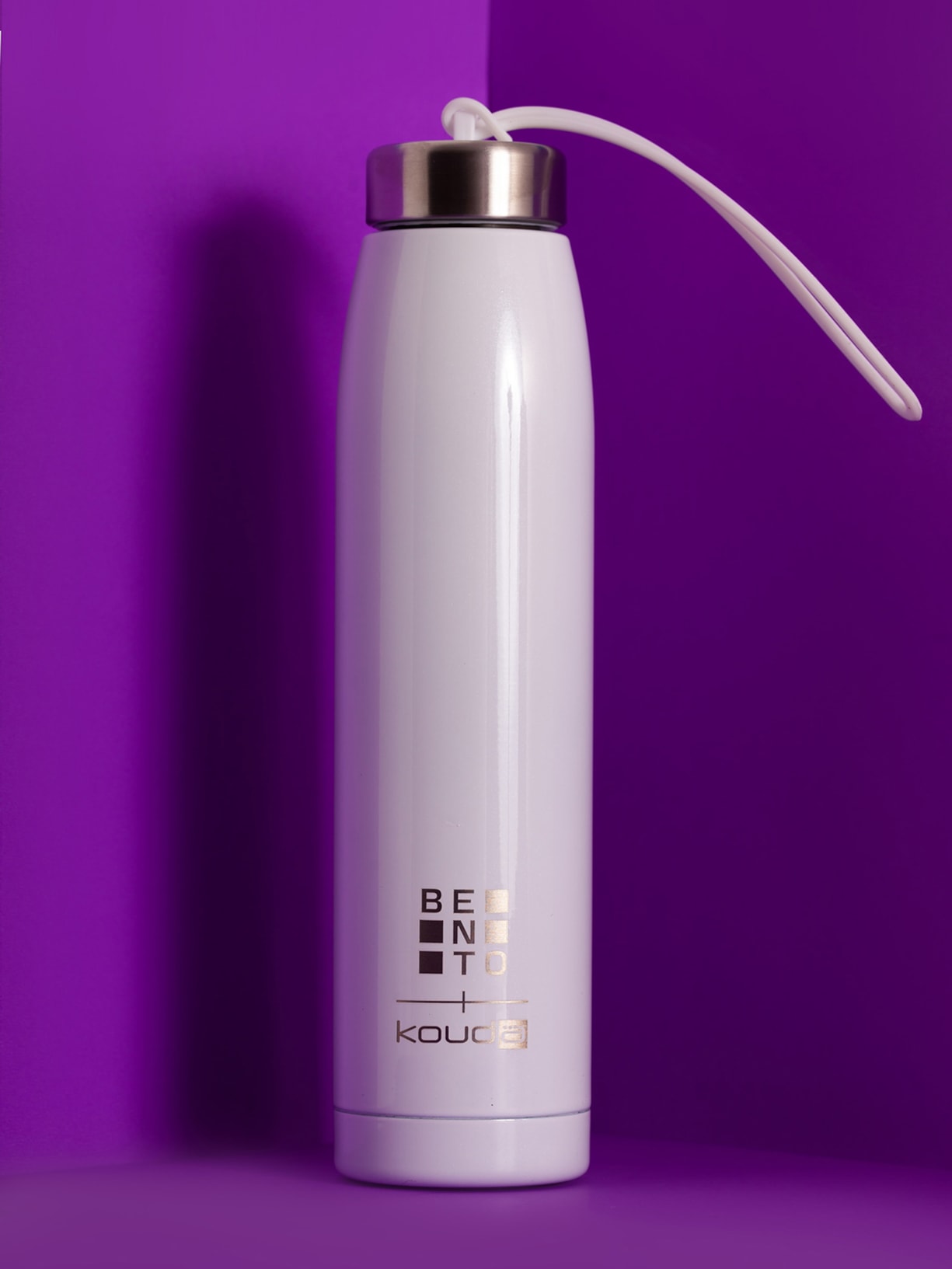 Garrafa Térmica 500ml Bento Go! Branco Kouda