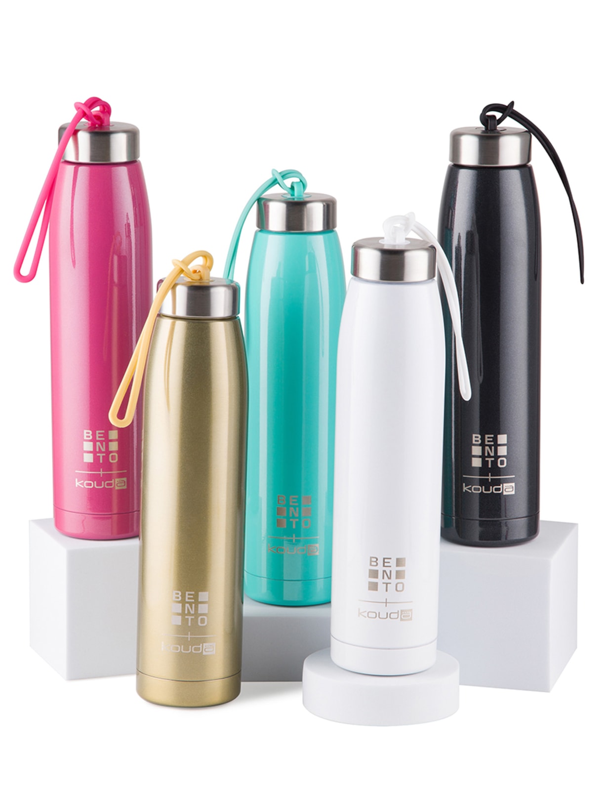 Garrafa Térmica 500ml Bento Go! Branco Kouda