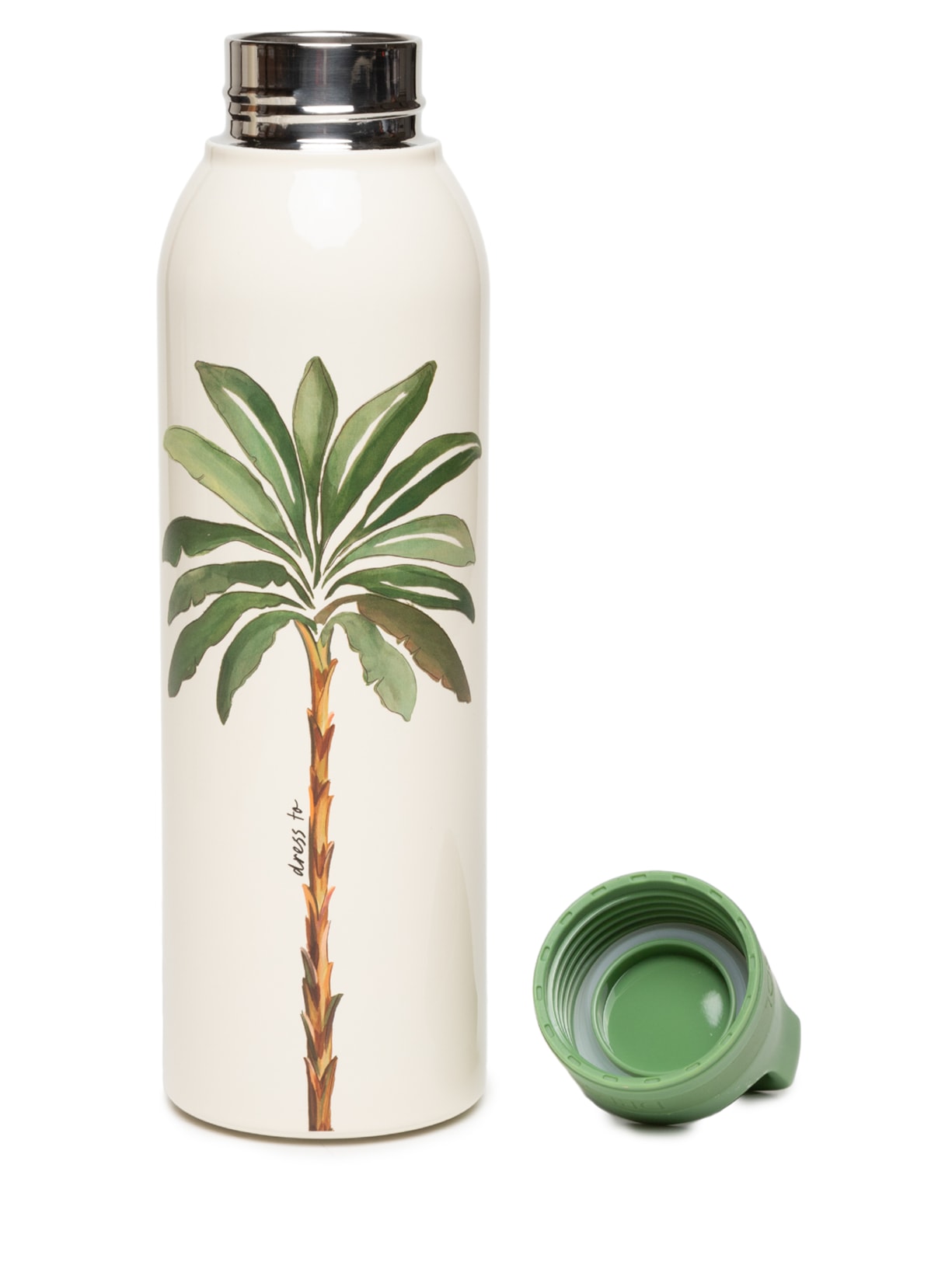 Garrafa Térmica 750ML Estampa Tropicana Branco Dress To