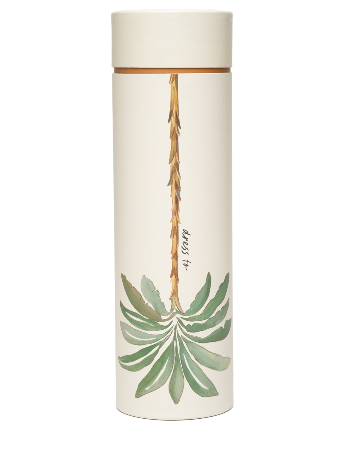 Garrafa Térmica 750ML Estampa Tropicana Branco Dress To