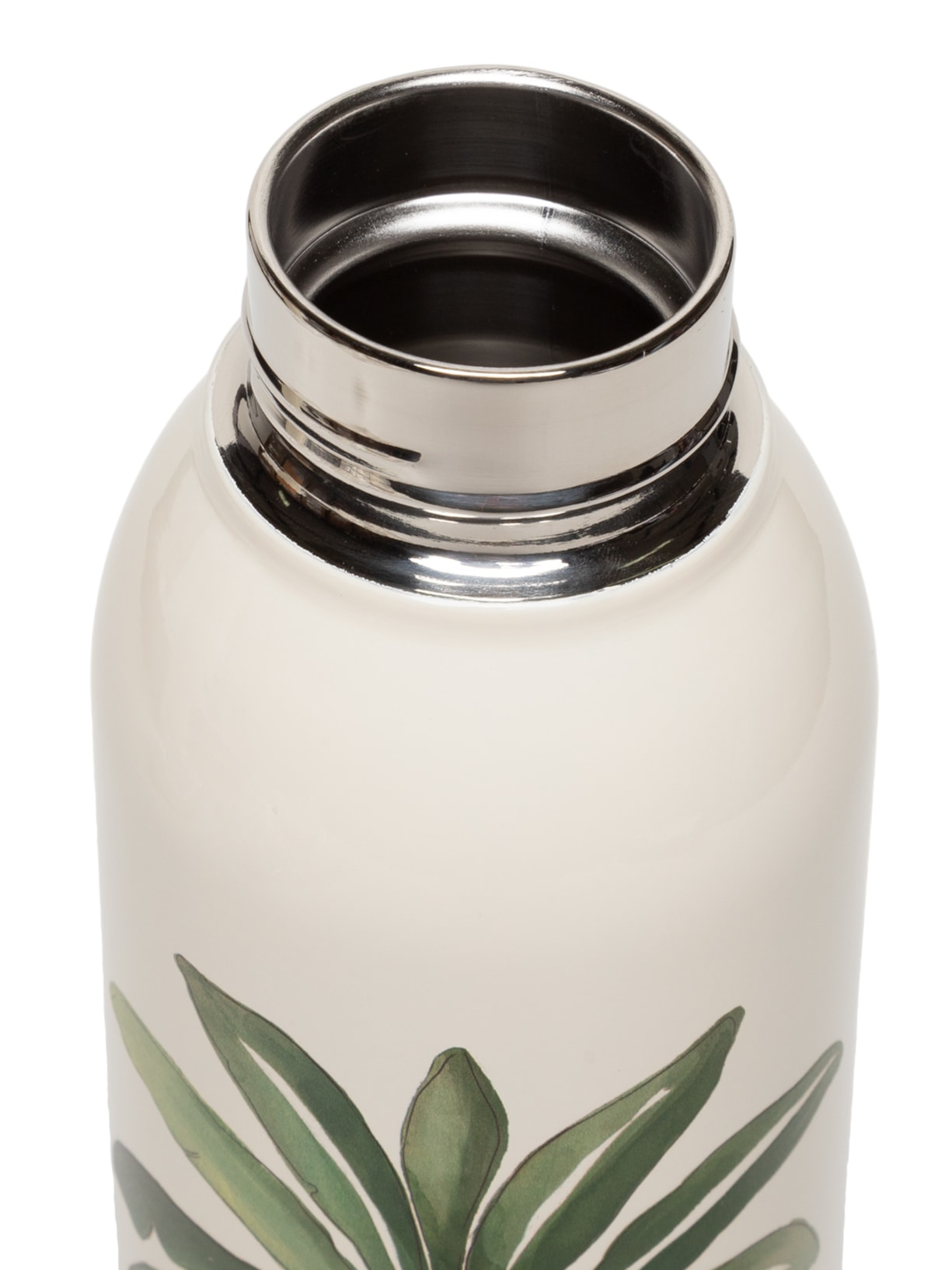 Garrafa Térmica 750ML Estampa Tropicana Branco Dress To