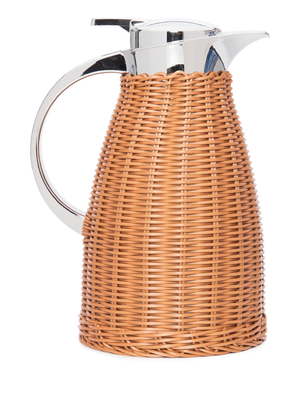 Garrafa Térmica Aço lnox Marrom Wolff