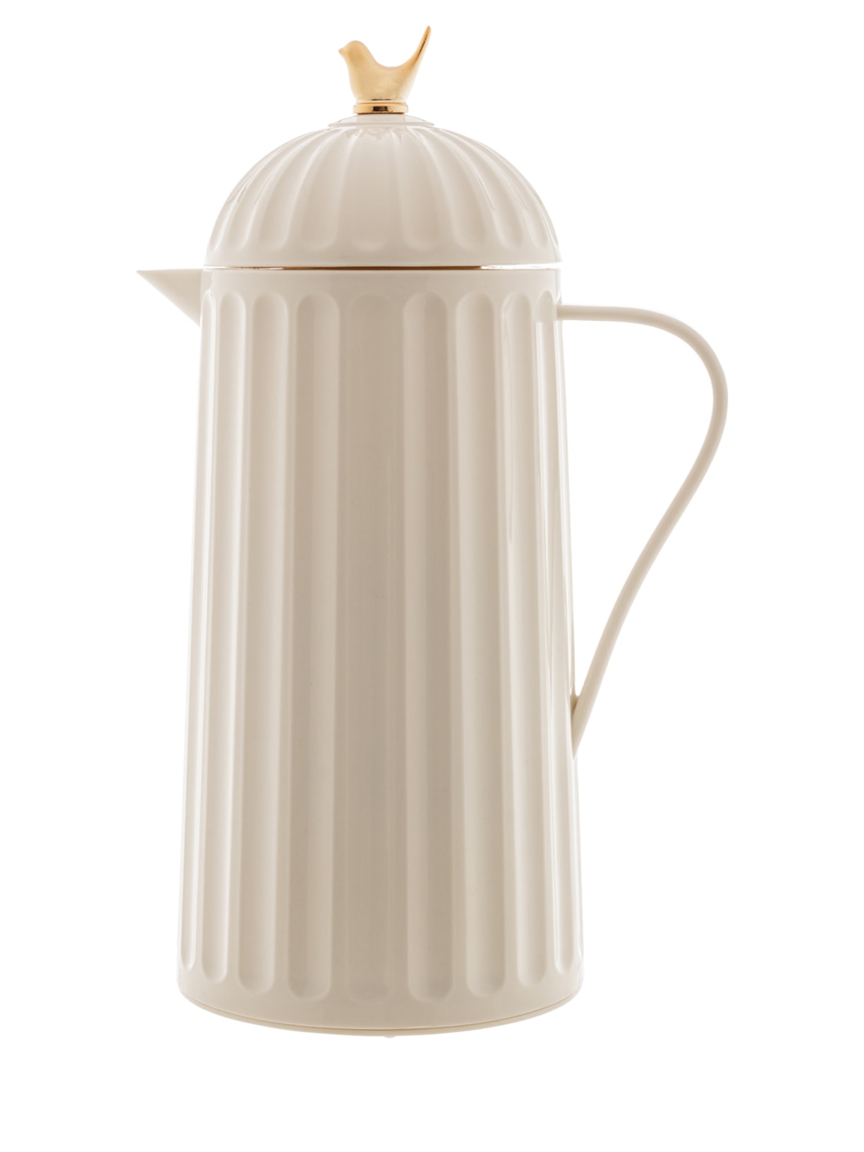 Garrafa Térmica de Plástico Bird Branca 1L - Branco