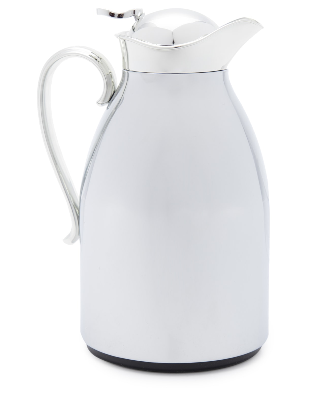 Garrafa Termica De Plastico E Vidro - Prata