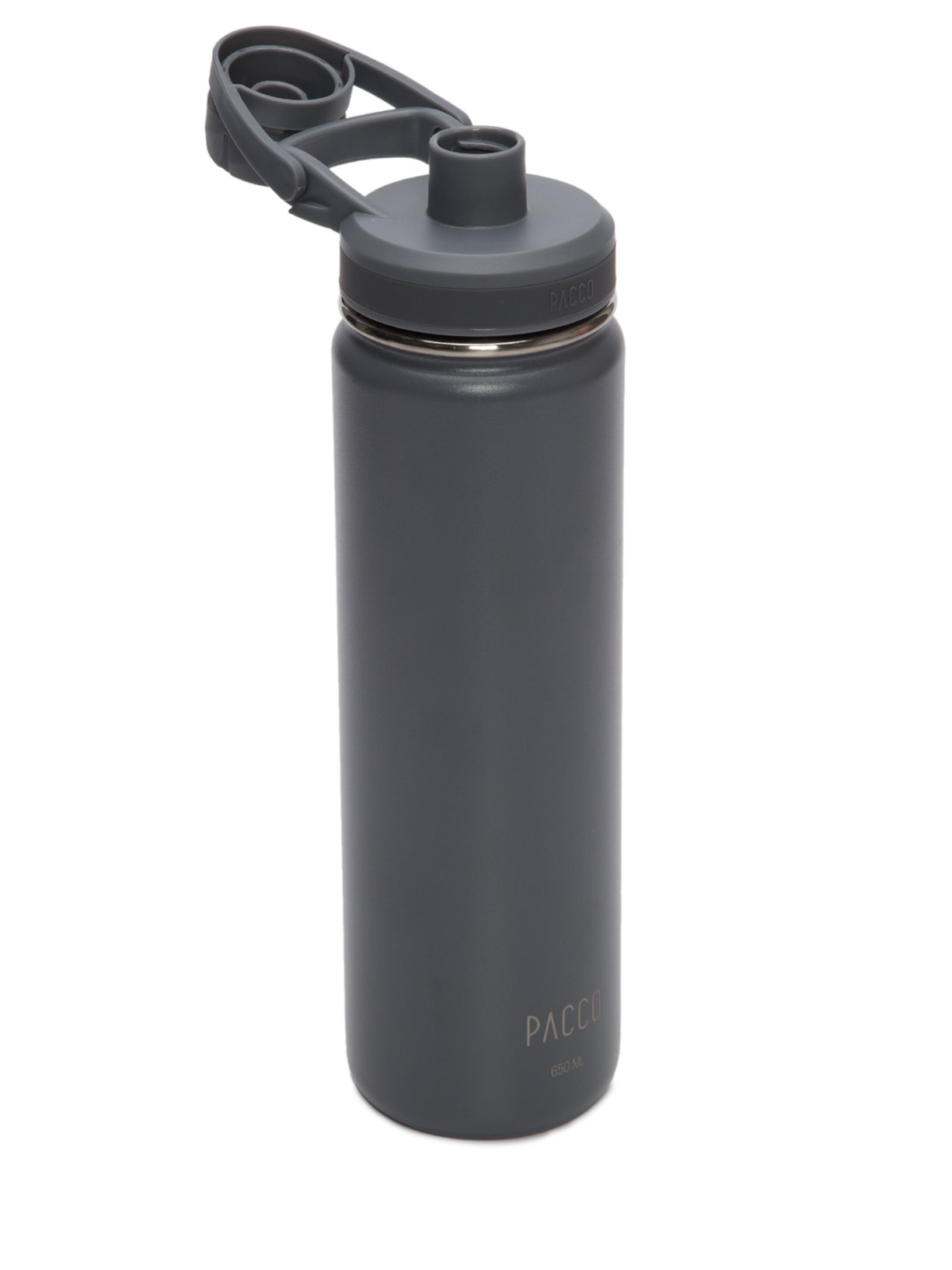Garrafa Térmica Hydra 650m Cinza Pacco