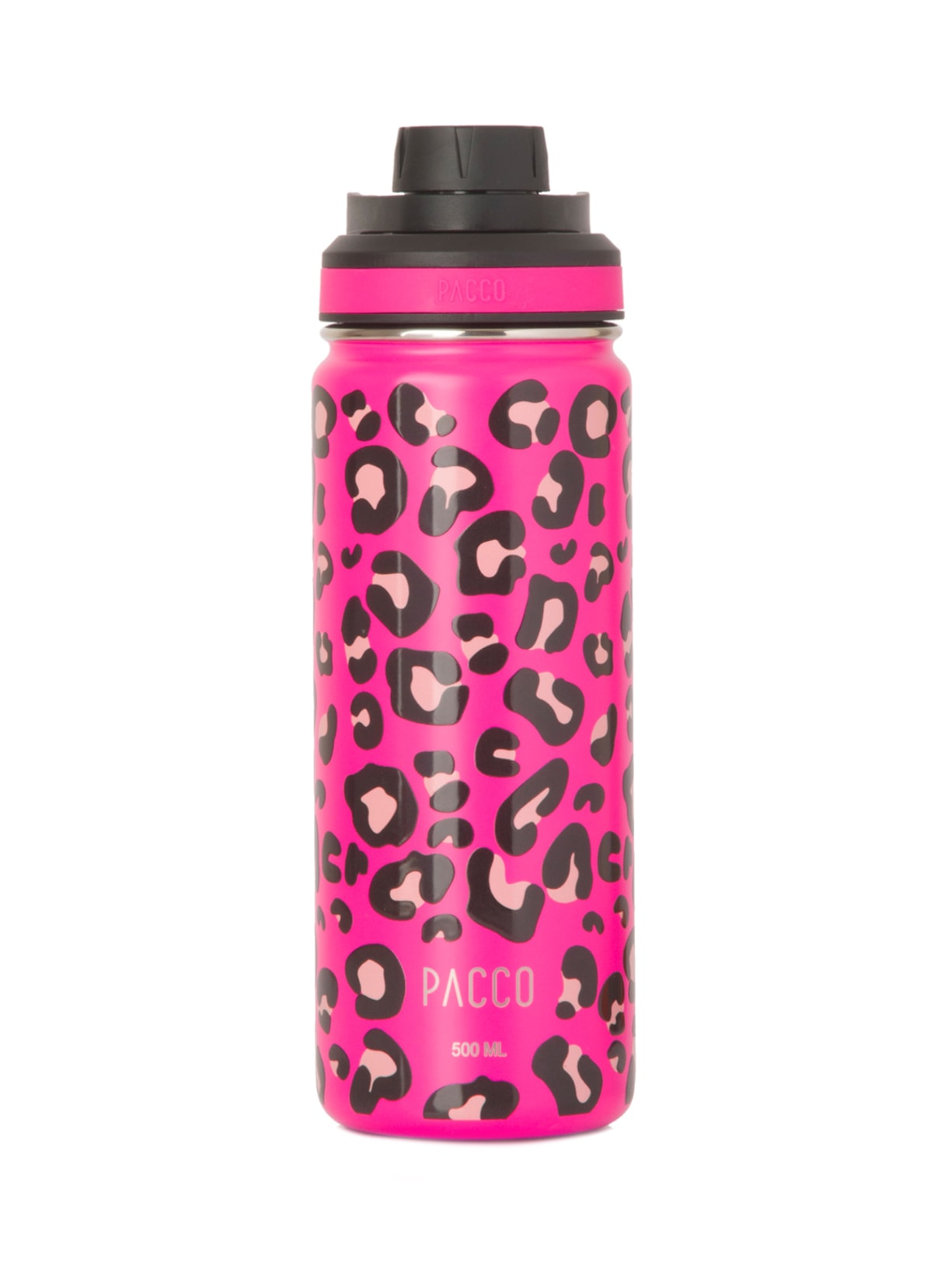 Garrafa Térmica Hydra V2 500 ml Leopard - Rosa