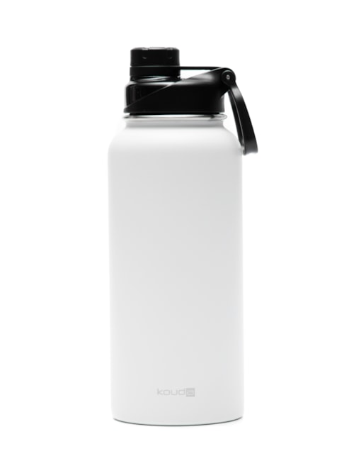 Garrafa Térmica Ladakh Em Aço Inox 960 ml - Branco
