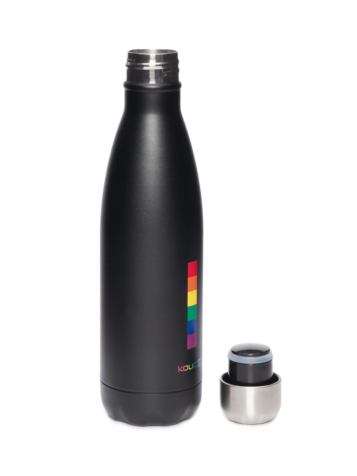 Garrafa Térmica Love Wins 500 ml Preto Kouda