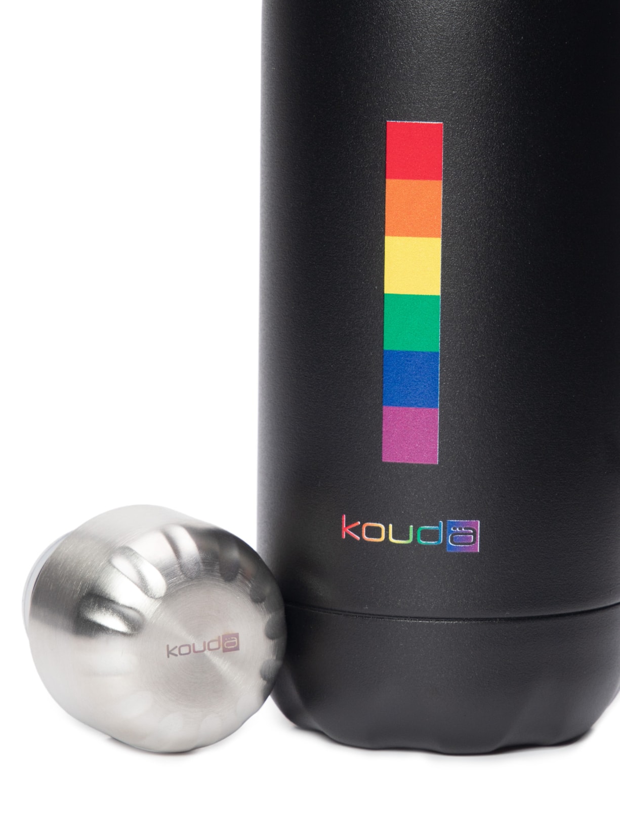 Garrafa Térmica Love Wins 500 ml Preto Kouda