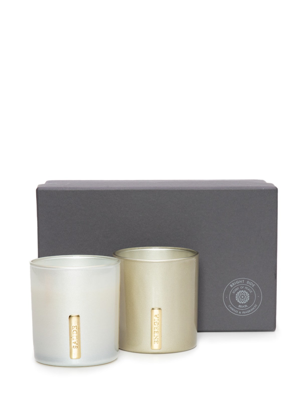 Gift Prosperidade 2 Velas - Branca