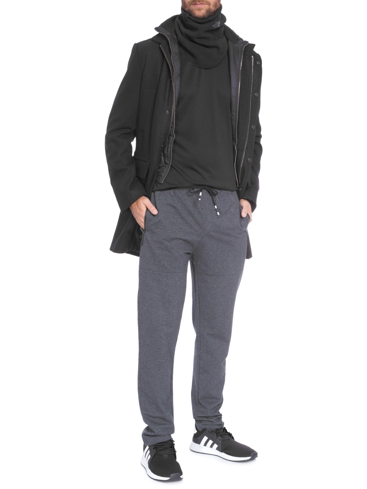 Gola Masculina Standard Issue Preto The North Face
