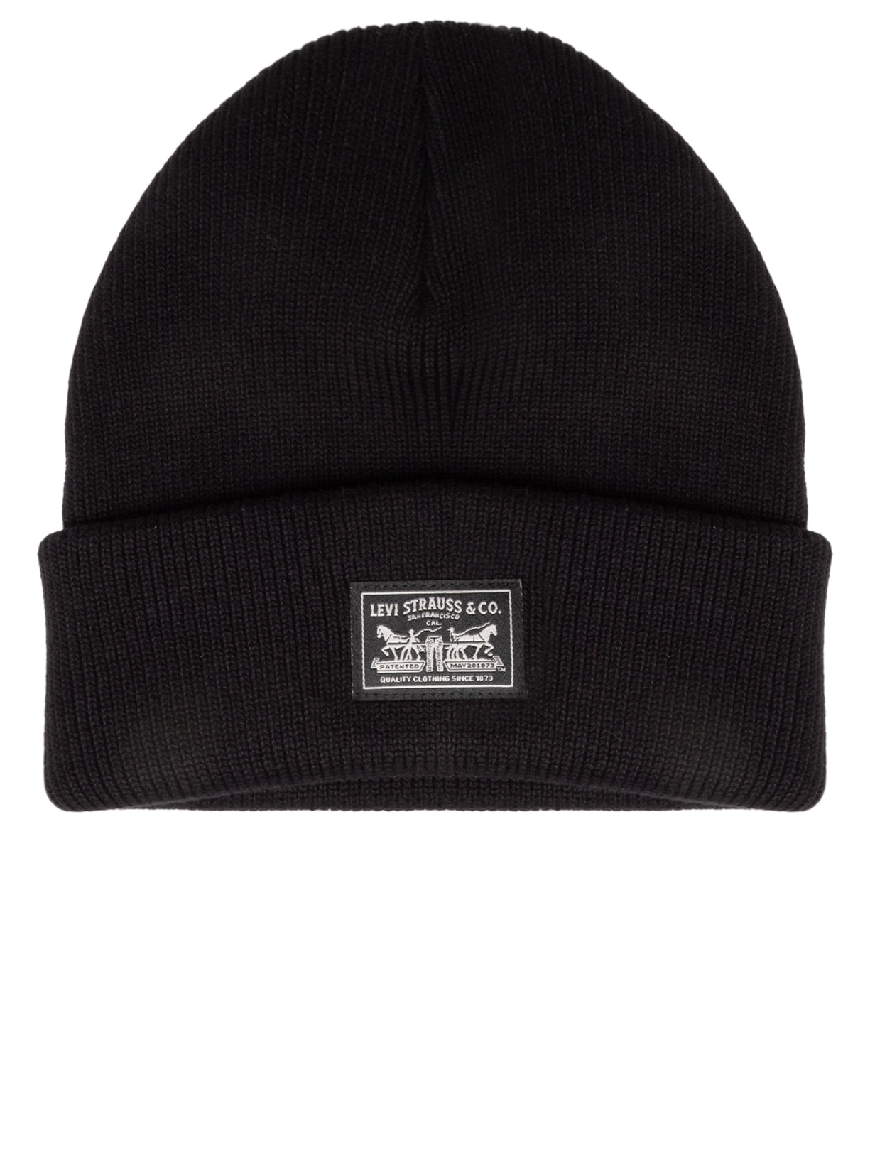 Gorro Masculino Com Patch Traseiro Preto Levi's