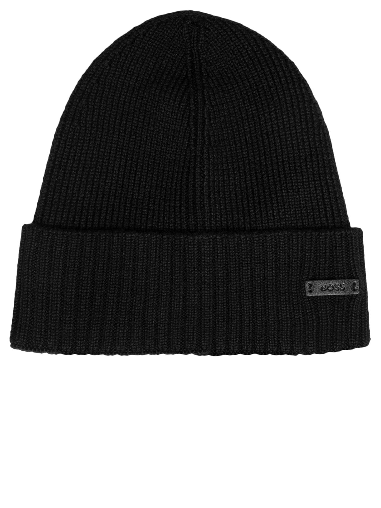Gorro Masculino em Lã Virgem Fati - Preto