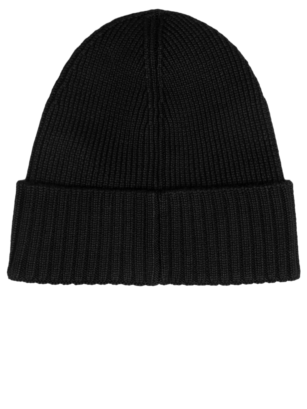 Gorro Masculino em Lã Virgem Fati Preto Boss