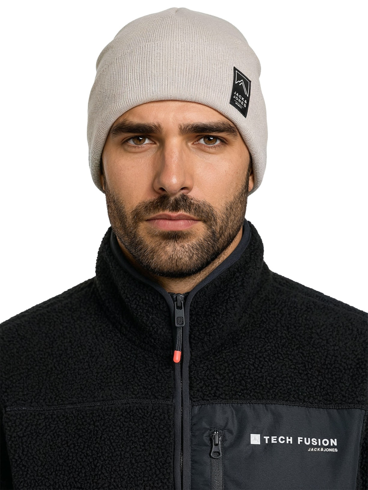 Gorro Masculino Jacalpes Beanie Ski Cinza Jack & Jones