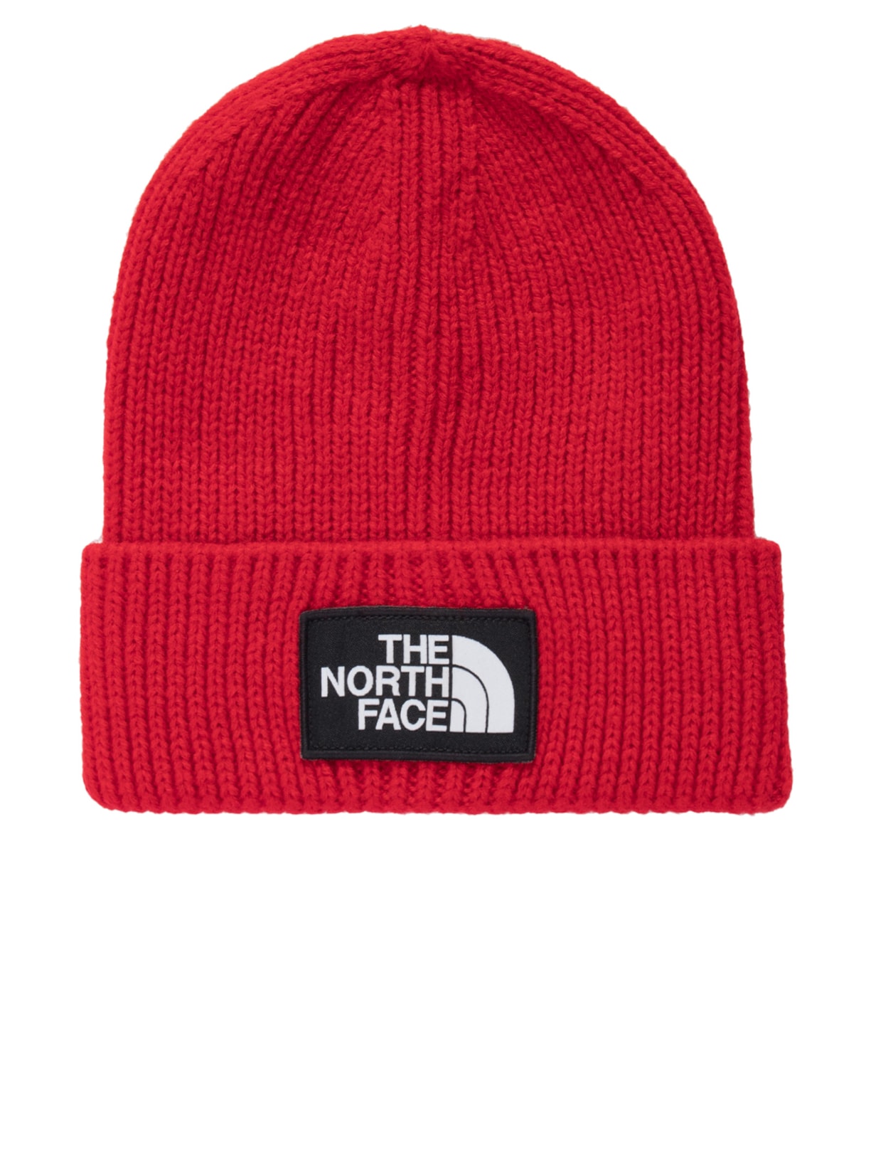 Gorro Masculino Logo Box Cuffed - Vermelho