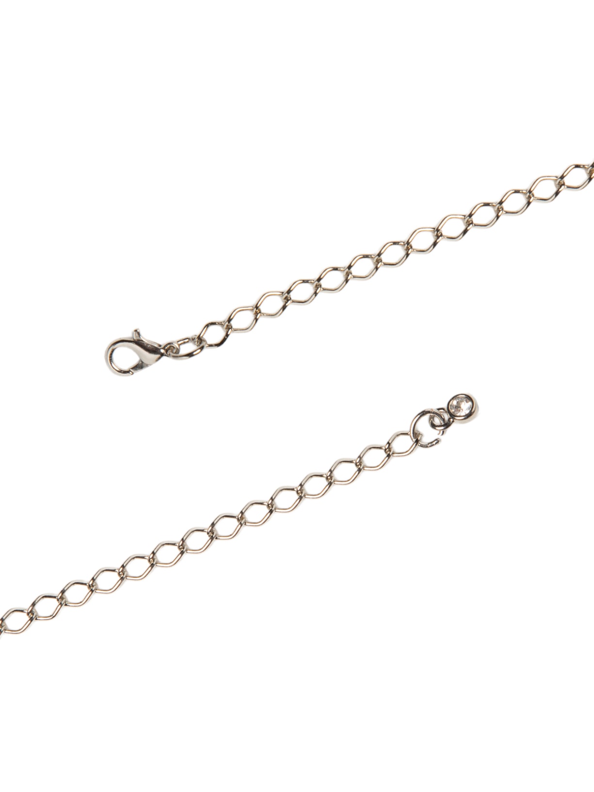 Gravata Feminina Cristal Prateado S2g + Piesse