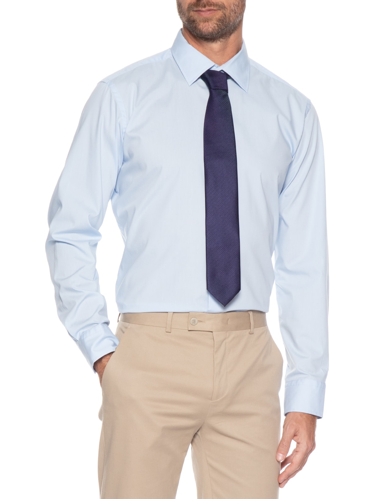 Gravata Masculina Em Jacquard Regular Com Estampa Roxo '2 Essential