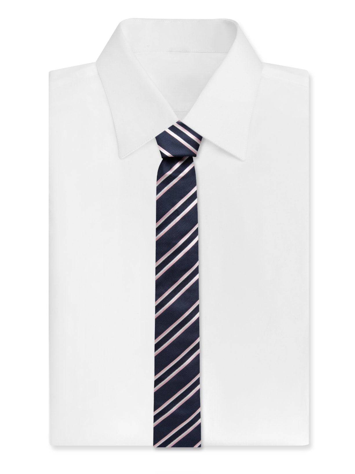 Gravata Masculina H-Tie Cm 7.5 262 - Collab David Beckham - Rosa