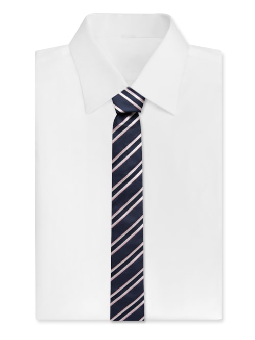 Gravata Masculina H-Tie Cm 7.5 262 - Collab David Beckham - Rosa