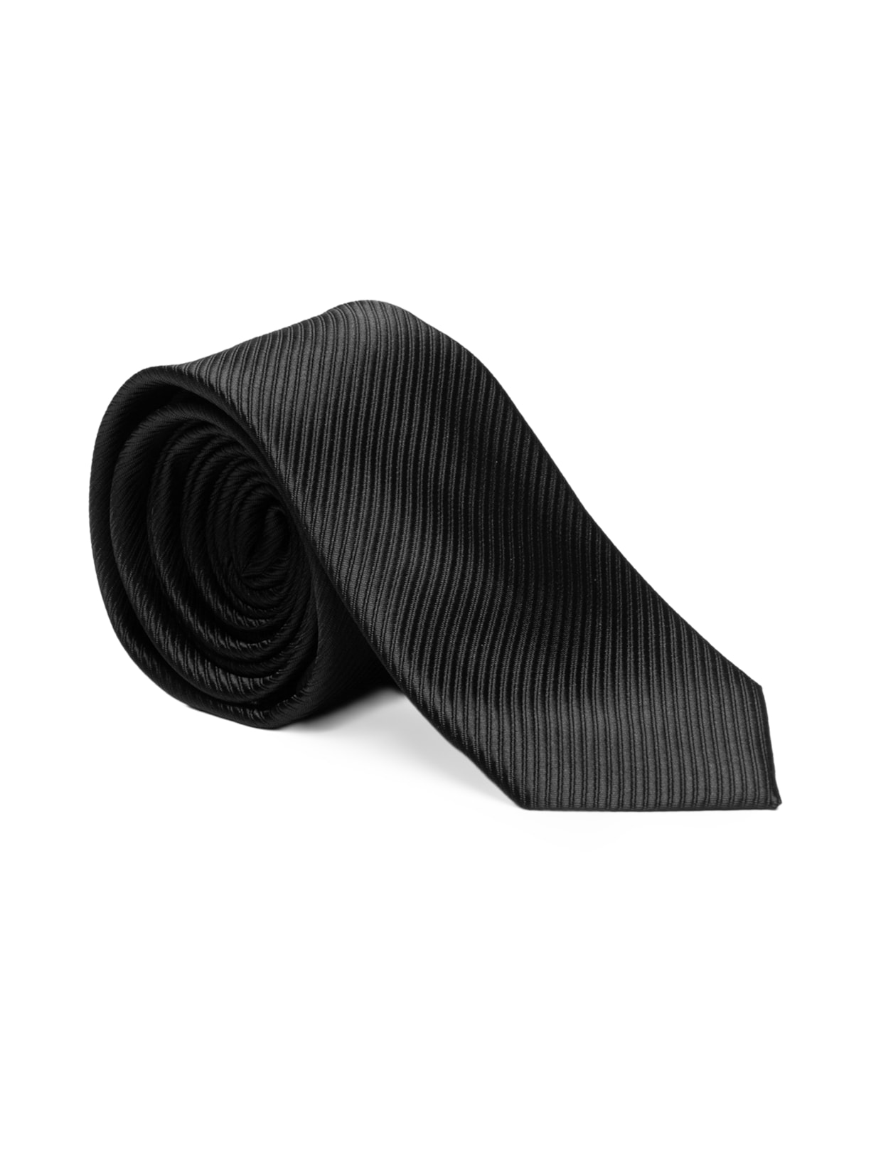 Gravata Masculina Maquineta Diagonal Preto Sergio K