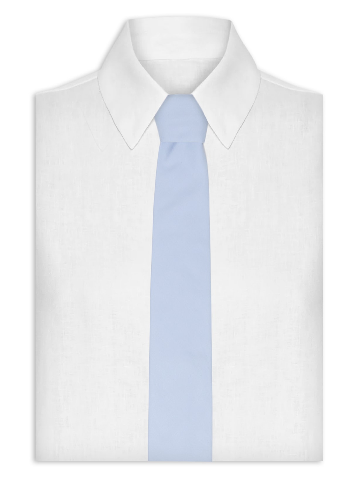 Gravata Unissex Tricoline - Azul